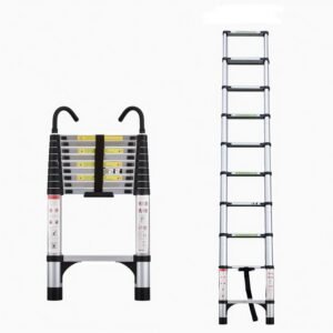 Aluminum Telescopic Ladder With Adjustable Height And Easy Storage - Image 10