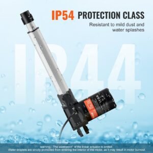 Linear Actuator 12V 8Inch Heavy Duty 1320lbs/6000N 0.19'/s IP44 Protection - Image 3