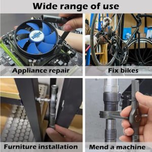 24 In 1 DlY Screwdriver Set, 1 Set Switchable Multiple Screwdriver Shapes, Compact And Portable Ratchet Screwdriver Set Home Repair Tool Kit - Image 7