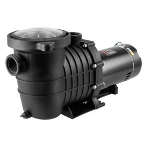 Above Ground Pool Pump, 2 HP, 110 GPM Max Flow Single Speed Swimming Pool Pump, 110V/240V 3450 RPM 59 Ft Max Head Pool Pump With Filter Basket, For Above Ground Pools Hot Tubs Spas - Image 1