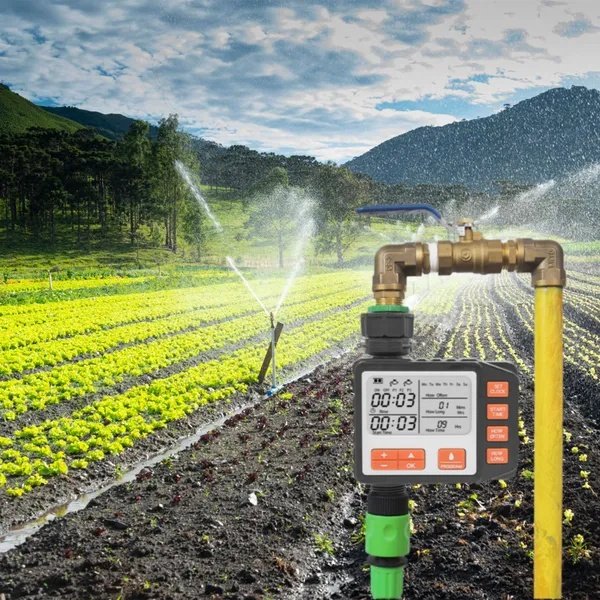 Sprinkler Timer With 3 Watering Programs Manual Mode Automatic