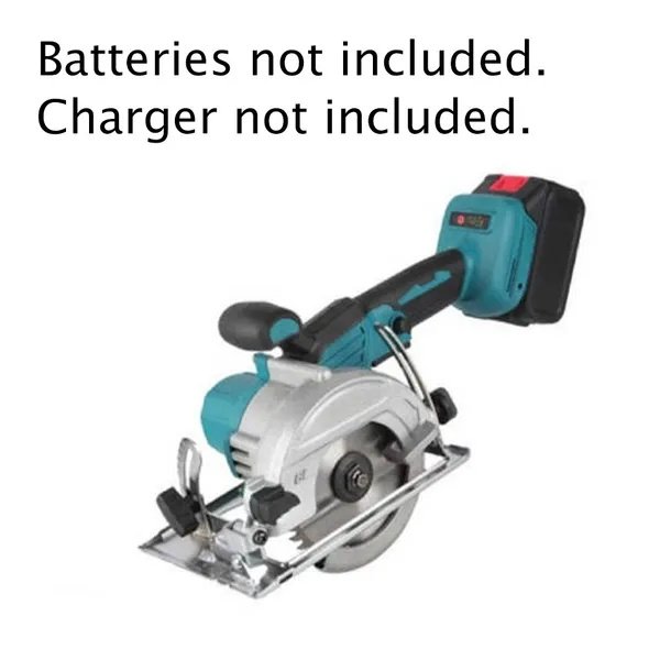 Battery Hand Circular Saw 125mm, Compatible With Makita 18V Cordless Brushless Saw DE