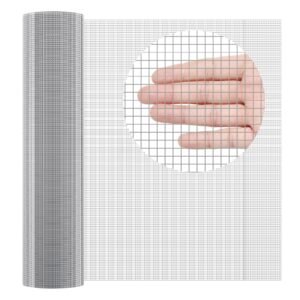 Hardware Cloth, 1'4 Inch 36in X 100 Ft 23 Gauge, Hot Dipped Galvanized Wire Mesh Roll, Chicken Wire Fencing, Wire Mesh For Rabbit Cages, Garden, Small Rodents - Image 1