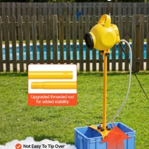 Foam Machine, Adjustable Angle Control Foam Cannon Party Machine, Bubble Cannon With 37QT Water Tank, Stable Vertical Design, Dense Foams Maker For Gatherings, Celebrations & Party - Image 4