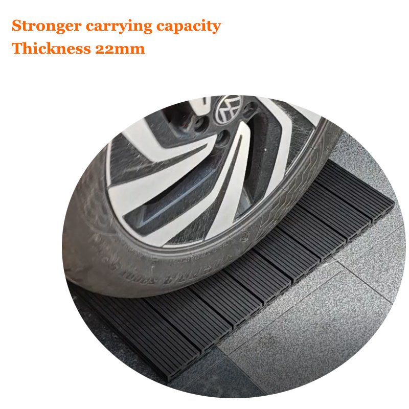300 300 22mm Outdoor Garden Wood Plastic DIY Splicing Floor Tiles