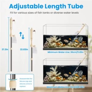 Multi Functional Electric Aquarium Gravel Cleaner Kit - Image 2