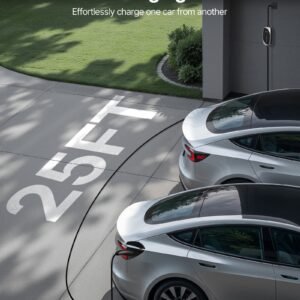 Level 1/2 Tesla Charger 16A Portable EV Charger 25 Ft Cable 120V-240V NEMA 6-20P - Image 3