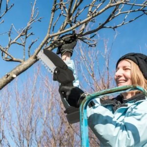 Electric Mini Chainsaw Portable Handheld Cordless Small Chain Saw Battery Powered - Image 2