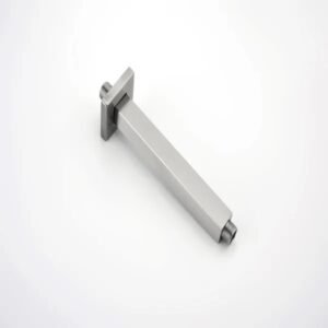 Shower Arm With Flange, 1/2 NPT Tapered Threads, Rain Shower Head Arm, Ceiling Mounted Shower Extension Arm - Image 4