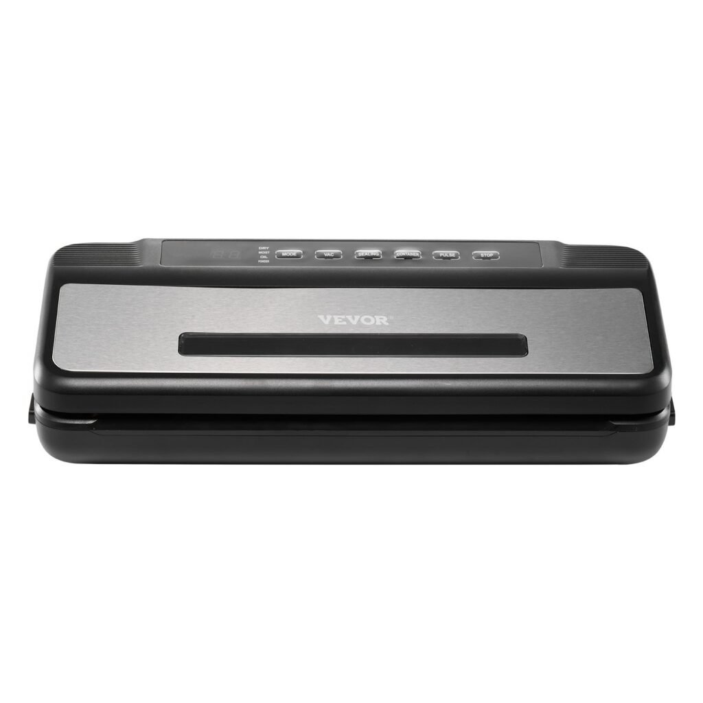 7-in-1 Vacuum Sealer Machine Fast-Compact Automatic Food Saver 120W Bags & Roll