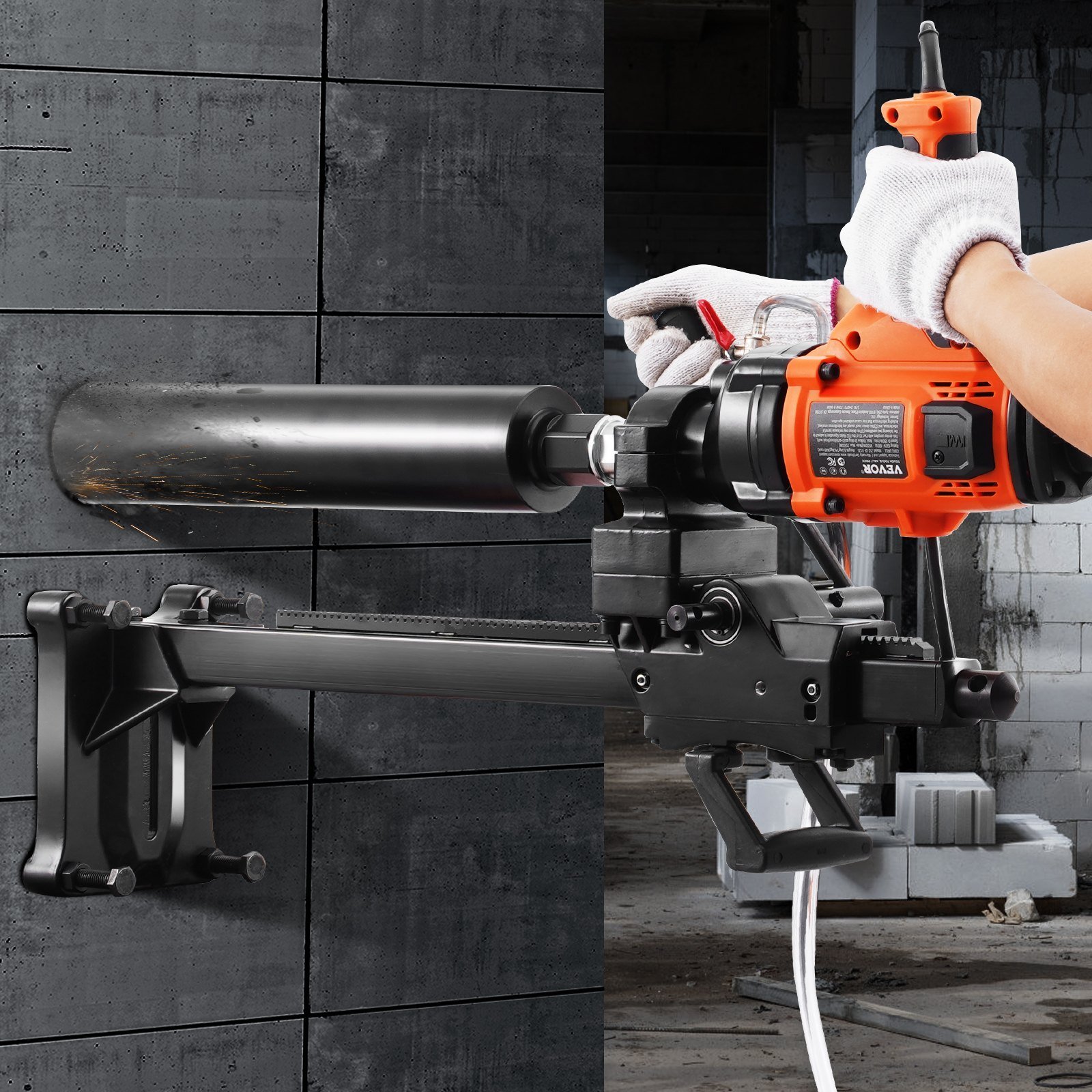 Core Drill Machine 0.8-6.3in Dia 2000W Handheld And Stand Core Drill Rig - Image 6