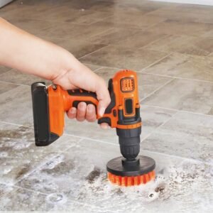 3Pcs Per Set Drill Brush Power Scrubber Cleaning Brush For Car Carpet Wall Tile Tub Cleaner Combo Brush Only - Image 8