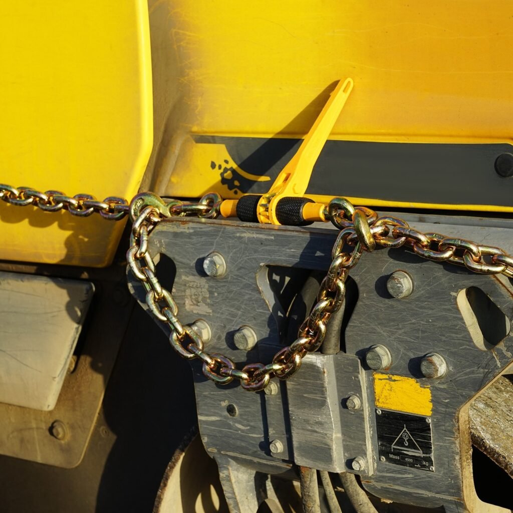 Chain Binder Ratchet Load Binder 1/4'-5/16' 2600 Lbs For Tie Down 4 Pack