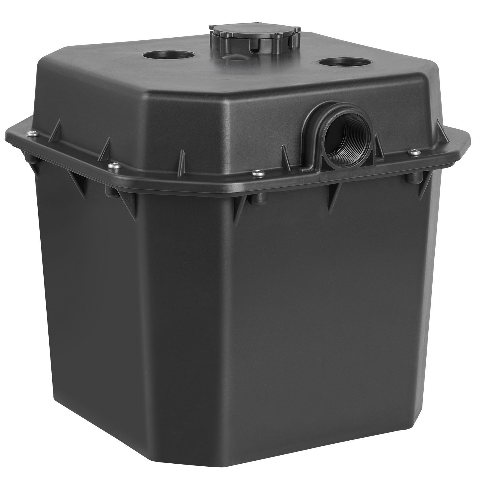 Utility Sink Pump, 1/3 HP, 120-Volt, 2900 GPH Flow, 25 Ft Head, Under-Sink Sump Pump System With 6 Gallon Basin, Automatic Utility/Laundry Sink Pump, Drain Pump With 1-1/2" NPT Outlet, Black - Image 1