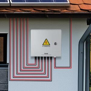 Solar PV Combiner Box 6 String 10A For Solar Panel System Steel Case IP65 - Image 6