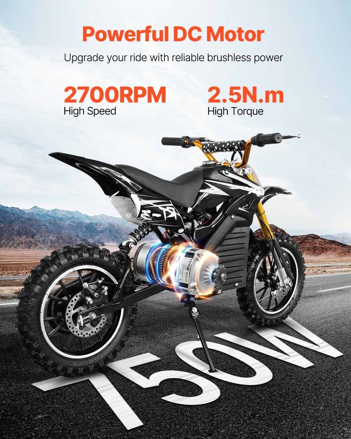750W Electric Brushless DC Motor Kit 48V 2700rpm With Upgraded Speed Controller - Image 3