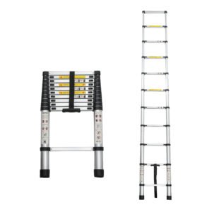 Aluminum Telescoping Ladder For Outdoor Work - Image 7