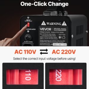 Voltage Converter Transformer 500VA Step Up/Down 110V To 220V/220V To 110V - Image 3