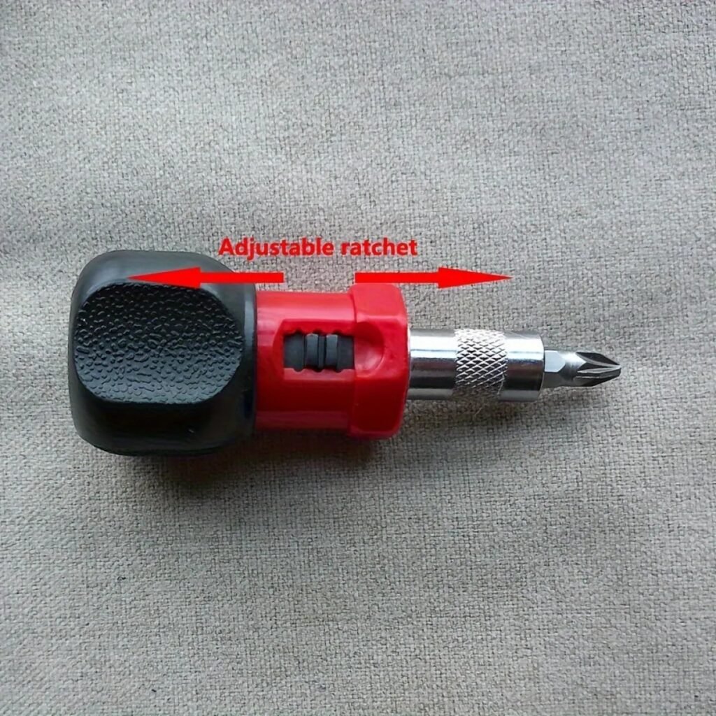 Mini Multifunctional Scraper Screwdriver Set,Reversible Steel Connector With Quick Action And Variety Of Pins, Durable Hand Tool Kit