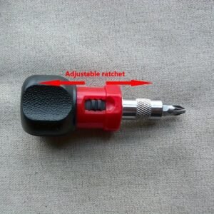 Mini Multifunctional Scraper Screwdriver Set,Reversible Steel Connector With Quick Action And Variety Of Pins, Durable Hand Tool Kit - Image 4