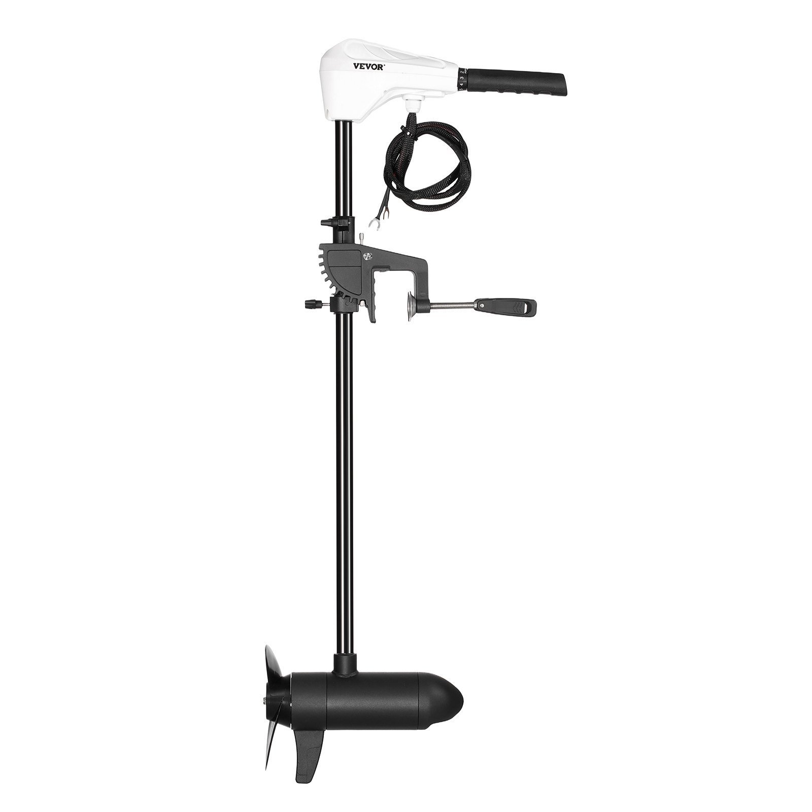 55lb 12V Thrust Electric Trolling Motor Saltwater Trolling Boat Engine For Kayak - Image 1