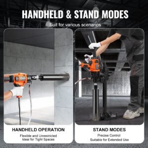 Core Drill Machine 0.8-6.3in Dia 2000W Handheld And Stand Core Drill Rig - Image 4