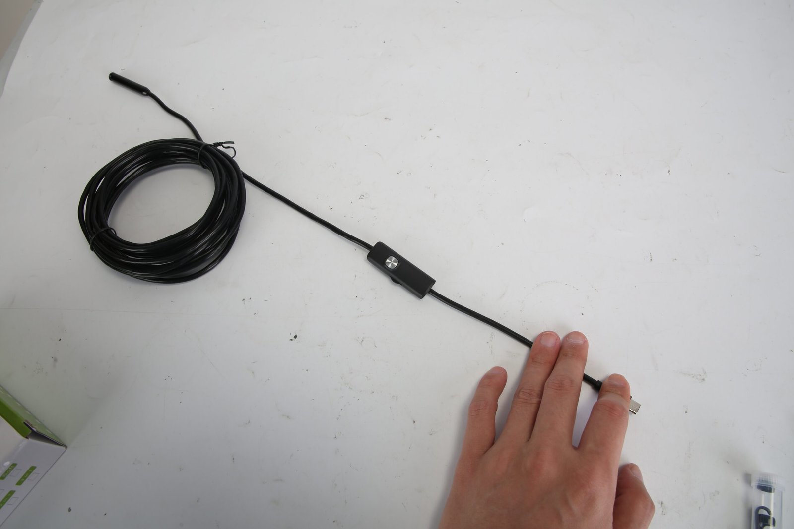 1Set Endoscope Camera 1920P HD IP67 Waterproof Inspection Borescope Tool With Light And 8 & 1 Dual Lens 16.4ft Semi Rigid Snake Cable Stepless Brightness APP Control For IOS And Android - Image 3