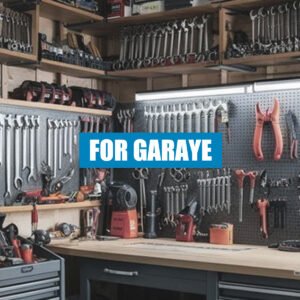 108-Piece Black Wall Management Kit, Including Pegboard And Hooks In Multiple Sizes, Ideal For Organizing Garages, Workshops, And Storage Rooms - Image 4
