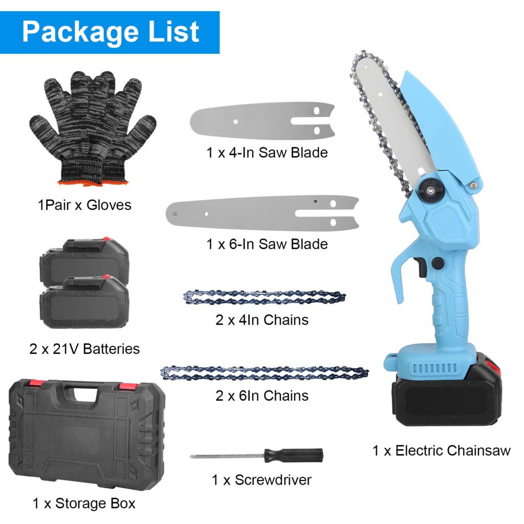 Mini 4-inch And 6-inch Chain Saws Will Not Be Shipped On Weekends