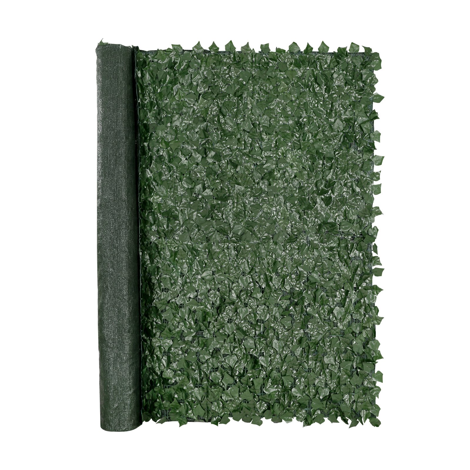 VEVOR Ivy Privacy Fence, 96 X 72 In Artificial Green Wall Screen, Greenery Ivy Fence With Mesh Cloth Backing And Strengthened Joint, Faux Hedges Vine Leaf Decoration For Outdoor Garden, Yard, Balcony - Image 1