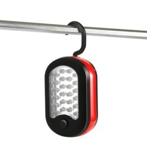 Compact Work Light 27LEDs Hang Lights Portable Magnetic Flashlight With Hook For Camping Hiking Emergency - Image 1