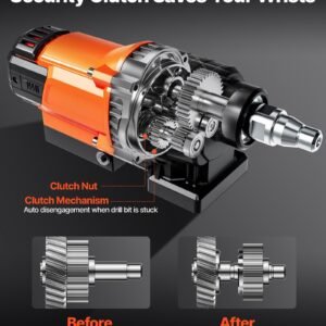 Diamond Core Drill Machine Concrete Core Drill Rig With Stand 8 In 3000W - Image 4