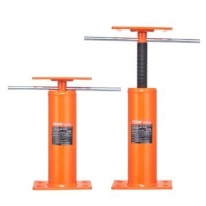 2PCS Adjustable Floor Jack Post House Floor Leveling Lift 12'-16' Height - Image 1