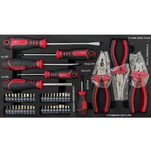 3 Drawer Tool Box With Tool Set - Image 7