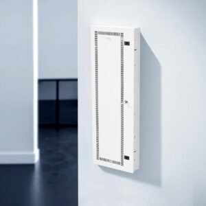 Structured Media Center Enclosure 42 In With Vented Hinged Door Cable Management - Image 6