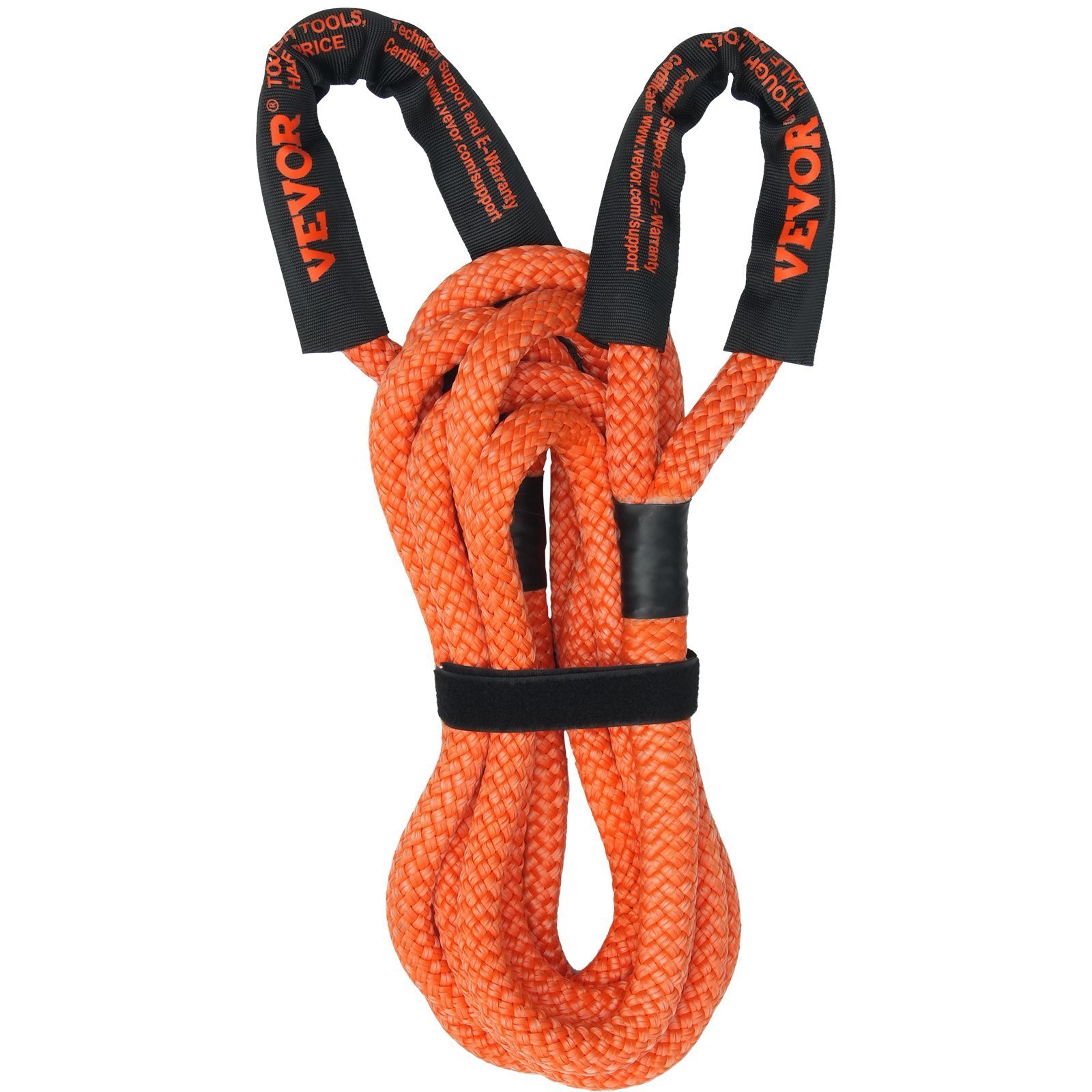 1" X 30' Kinetic Recovery Tow Rope 38,000 Lbs, Heavy-Duty Off Road Snatch Strap, Extreme Duty 30% Elasticity Energy Snatch Strap For Jeep Car Truck ATV UTV SUV Tractor - Image 1