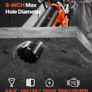 Diamond Core Drill Machine Handheld And Stand Concrete Core Drill Rig 8 In - Image 4