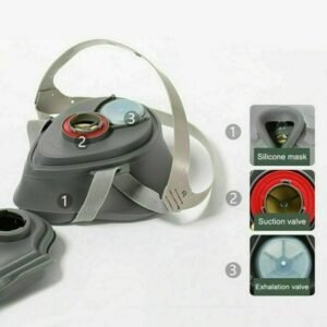 Reusable Half Face Cover Respirator Dust Mask For Woodworking Painting Welding-Logistics Only For USPS. TK And TMEU Only For Self-pickup - Image 5