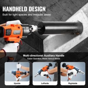Core Drill Machine 0.8-6.3in Dia 2000W Handheld Core Drill Rig For Mixing - Image 2