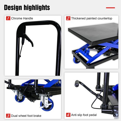 Hydraulic Lift Truck Used For Material Handling And Transportation