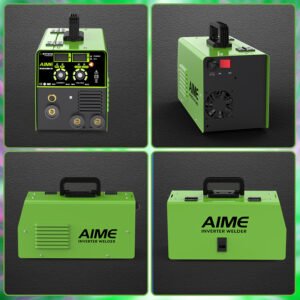 140A 3 In 1 MIG Welder, Solid Wire, MIG Lift TIG Manual Welding Equipment 10 IGBT Inverter, Synergistic Control, LED Display - Image 3