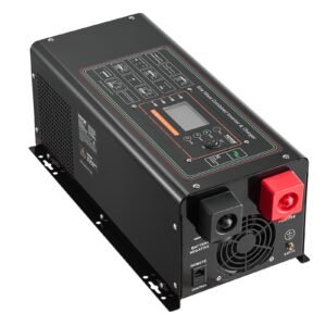 2000W Pure Sine Wave Inverter Charger DC 12V To AC 120V Power Inverter - Image 1