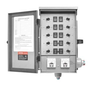 Manual Transfer Switch 50A Generator Transfer Switch Kit NEMA 3R 12500W 120/240V
