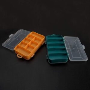 Screw Storage Box Double Side 13 Grids Hardware Organizer Portable Small Parts Case Yellow - Image 5
