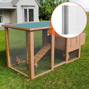 Hardware Cloth, 1'2 Inch 24in X 25 Ft 19 Gauge, Hot Dipped Galvanized Wire Mesh Roll, Chicken Wire Fencing, Wire Mesh For Rabbit Cages, Garden, Small Rodents - Image 4