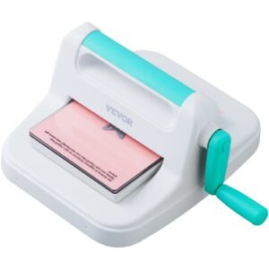 Manual Die Cutting & Embossing Machine, Portable Cut Machines, 6 Inch Opening Scrapbooking Machine Full Kit Included, For Arts & Crafts, Scrapbooking, Card Making And Crafting, White - Image 1