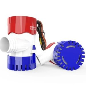 1100GPH 12V Electric Marine Submersible Bilge Sump Water For Boat 3  4Hose - Image 1