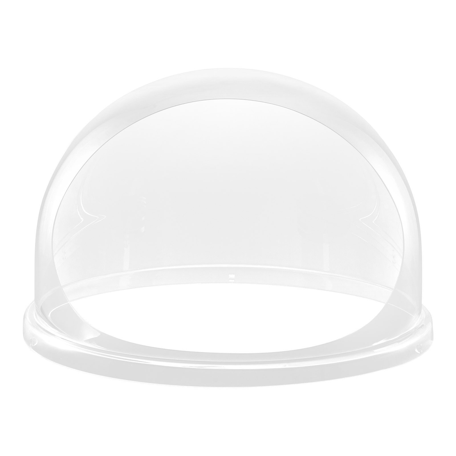 Cotton Candy Machine Cover, Transparent Acrylic Dome Bubble Shield, Cotton Candy Machine Bubble Shield Compatible With 20.5in Cottons Candies Machines Bowl For Party, Shops, Bottom Groove Design - Image 1