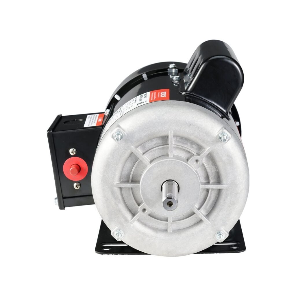 0.75HP Electric Motor 1725rpm, AC 115V/230V, 56 Frame, Air Compressor Motor Single Phase, 5/8' Keyed Shaft, CW/CCW Rotation For Agricultural Machinery And General Equipment