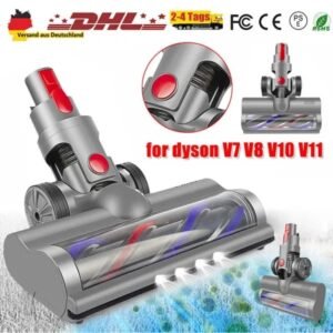 Electric Floor Brush, Floor Brush Suction Head, Brush Head Accessories, Suitable For Dyson V7 V8 V10 V11 Vacuum Cleaner Models - Image 5
